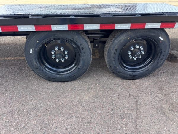 24x102" Ironbull, Tandem Axle,16K GVWR, Deckover Tilt