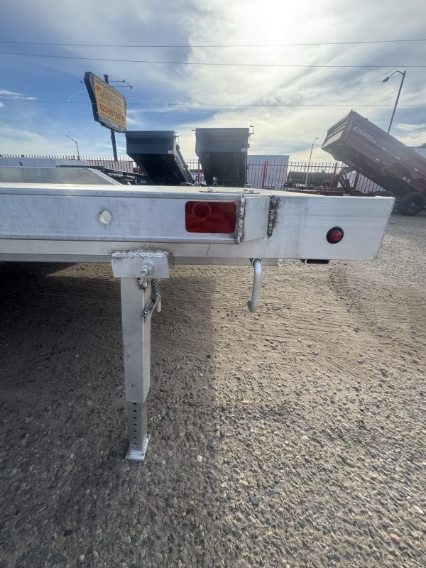 18x102 All Aluminum Wide Body, 10K GVWR, Heavy Tandem Axle, Electric Brake, Drive-Over-Fenders, Ramps, RTD (WB18H-TA-EL-DOF-R-RR-RTD)