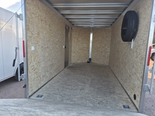 16x7.4 All Aluminum NXT Car Hauler, 7K GVWR, Side Door, Ramp Door
