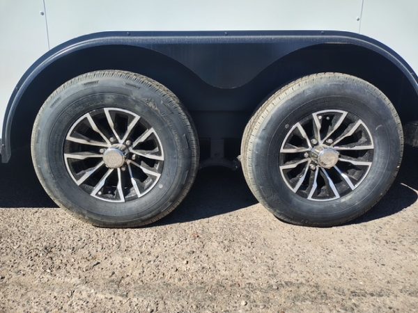 24x8.5 Indigo DLX Car Hauler, 10K GVWR, 6" Extra Height, Ramp Door