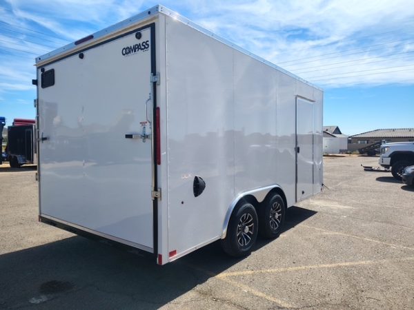 16x8.5 Jasper SE Car Hauler, 10K GVWR, Ramp Door