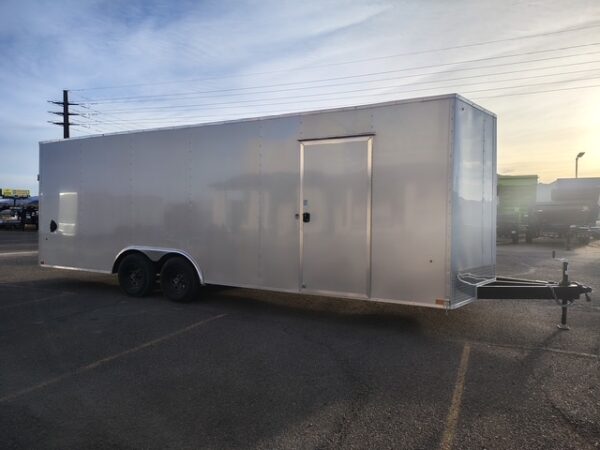 24x8.5 Indigo DLX Car Hauler, 10K GVWR, 6" Extra Height, Ramp Door