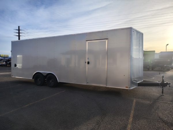 24x8.5 Indigo DLX Car Hauler, 10K GVWR, 6" Extra Height, Ramp Door