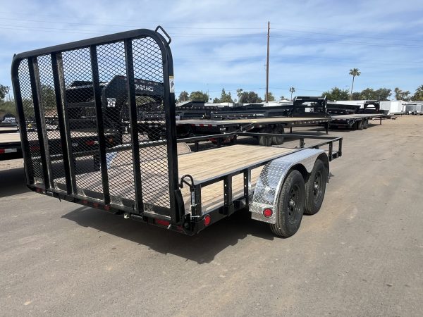 14x83 Tandem Axle, 7K GVWR, Channel Utility