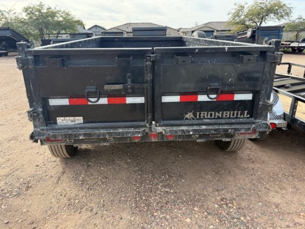 12X72 TANDEM AXLE DUMP, 24" SIDES