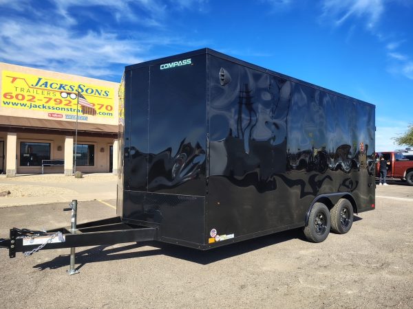 16x8.5 Indigo DLX, 7K GVWR, 6" Extra Height Ramp Door