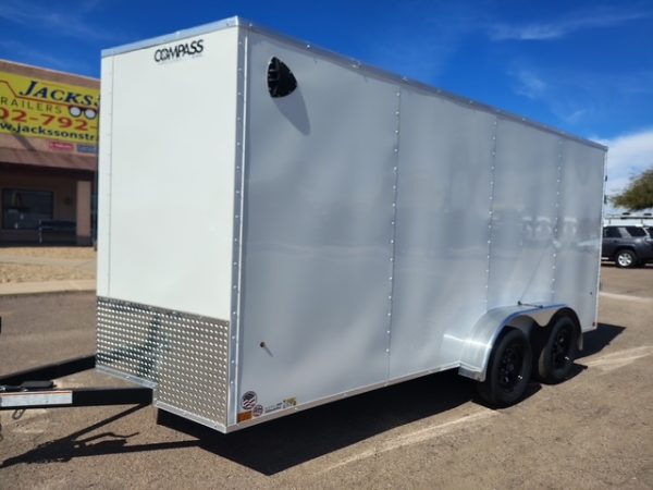 16x7 Indigo DLX, 7K GVWR, Ramp Door