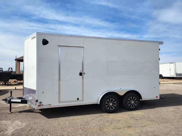 16x7.5 Jasper SE, 7K GVWR, 6" Extra Height, D-Rings, Ramp Door