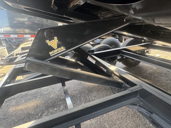 12x83 IronBull Tandem Axle Dump, 15K GVWR, 24" Sides, Solar Charger