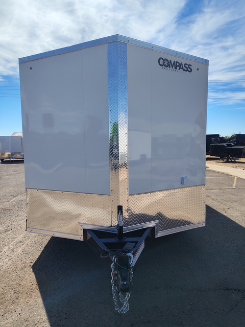 20x8.5 Jasper SE Car Hauler, 10K GVWR, Ramp Door, A/C, White Wall / Ceiling, RTP Floor - Image 4