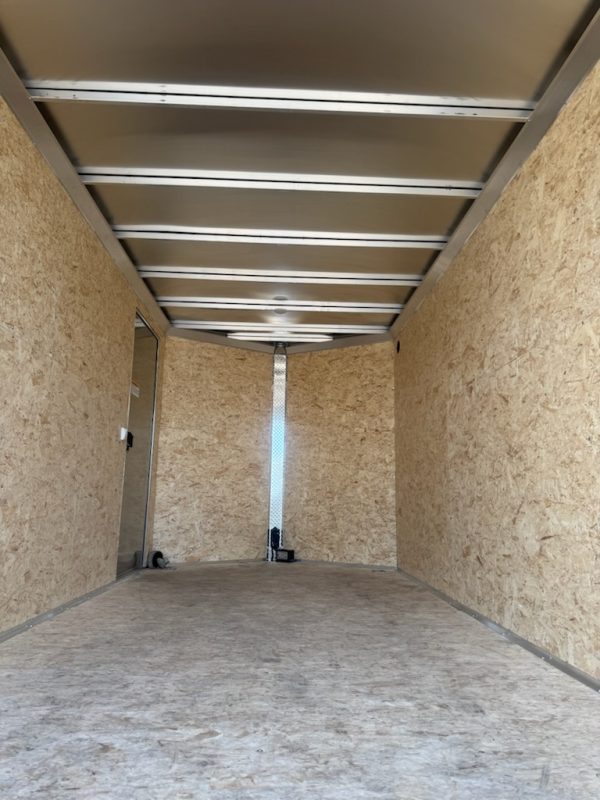 16x7.4 All Aluminum NXT Car Hauler, 7K GVWR, Side Door, Ramp Door