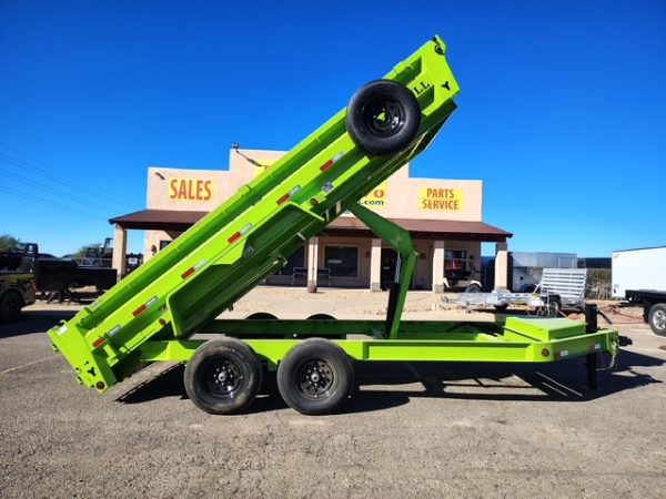 14x83 Ironbull Tandem Axle Dump, 15K GVWR, 24" Sides