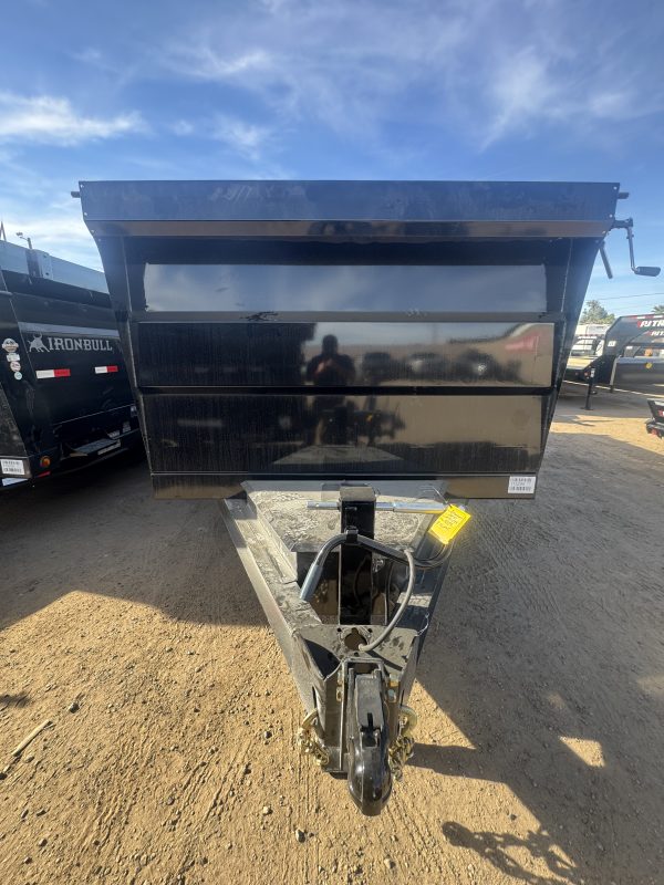 14x83 IronBull Tandem Axle Dump, 15K GVWR, 48" Sides, Solar Charger