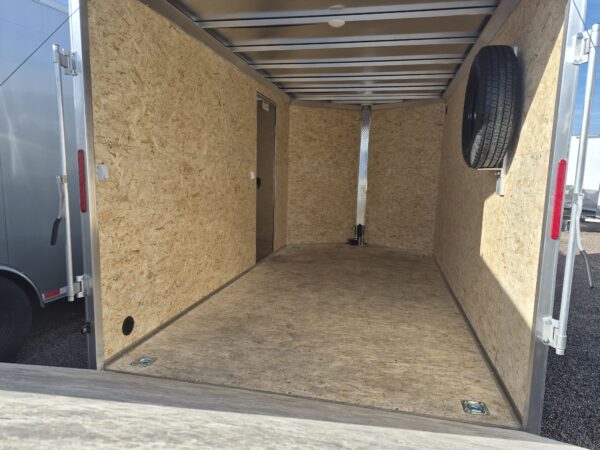 16x7 All Aluminum XLTP2 Enclosed, 7K GVWR, Side Door, Ramp Door