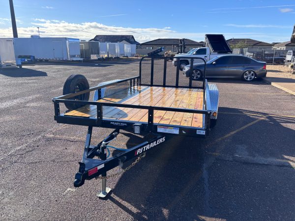 14x83 Tandem Axle, 7K GVWR, Channel Utility, DT w/ 3' Gate