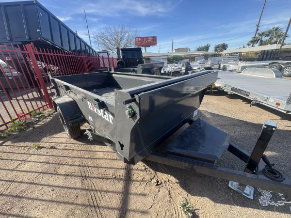 10x60 Norstar Single Axle Dump, 3.5K GVWR, 20" Sides