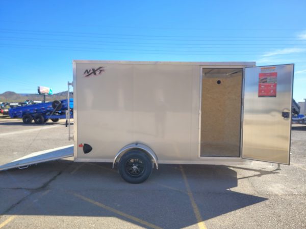 12x6 All Aluminum NXT Enclosed, 3K GVWR, Limited Edition, Ramp Door