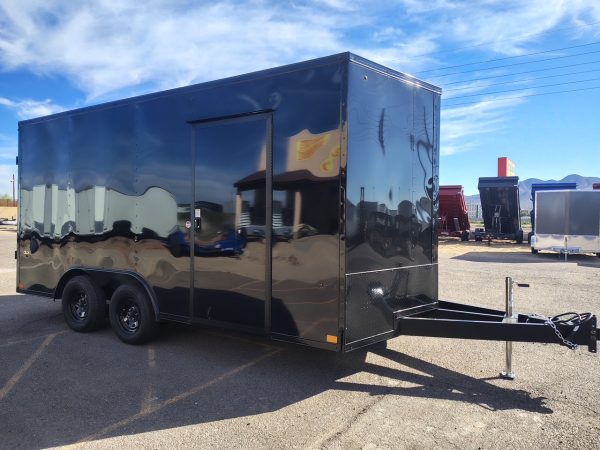 16x8.5 Indigo DLX, 7K GVWR, 6" Extra Height Ramp Door