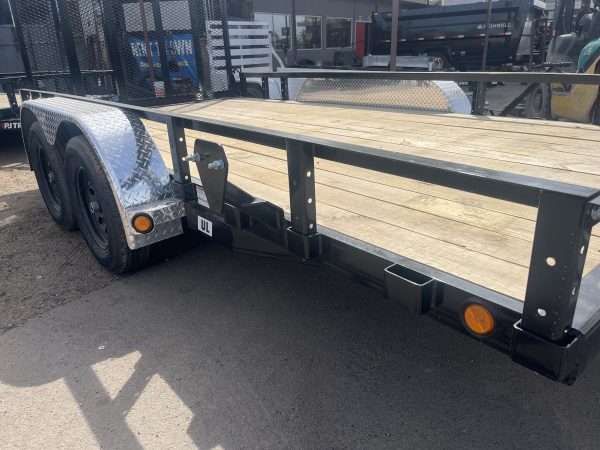 14x83 Tandem Axle, 7K GVWR, Channel Utility