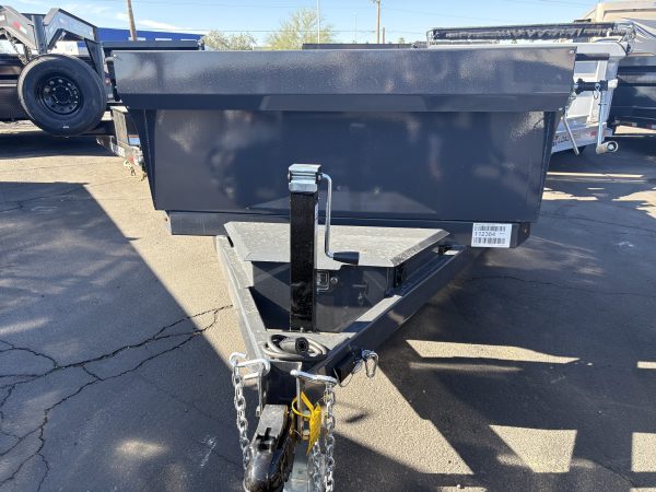 10x60 Norstar Single Axle Dump, 7K GVWR, 20" Side