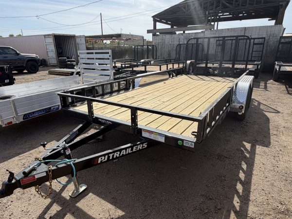 16x83 Tandem Axle, 7K GVWR, Channel Utility, ATV Ramps (NO BRAKES)