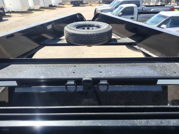 16x83 IronBull Gooseneck, Tandem Axle Dump, 15K GVWR, 24" Sides