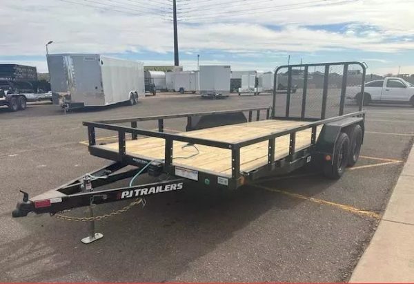 12x77 Tandem Axle, 7K GVWR, Channel Utility