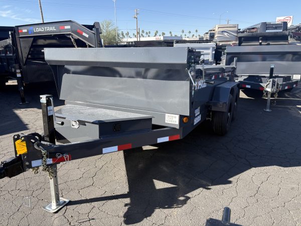 12x72 Norstar Tandem Axle Dump, 10K GVWR, 20" Sides
