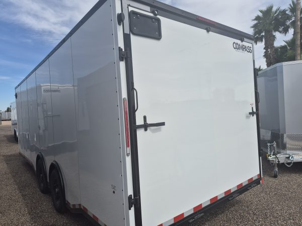 24x8.5 Jasper SE Car Hauler, 14K GVWR, Spread Axles, Ramp Door