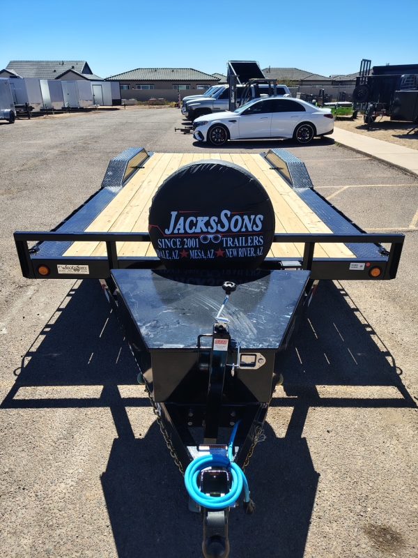 20x102" Tandem Axle, 10K GVWR, Drive Over Fenders, Buggy Hauler