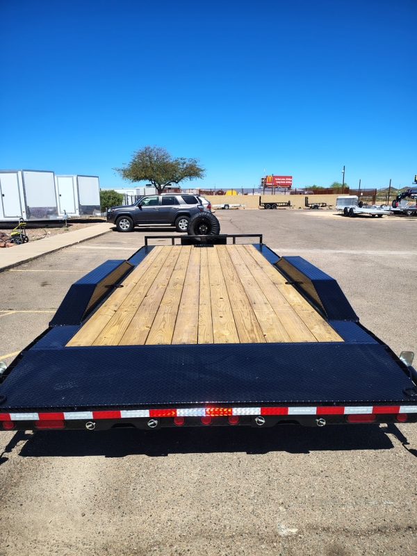 20x102" Tandem Axle, 10K GVWR, Drive Over Fenders, Buggy Hauler