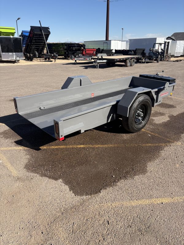 12x52 SL Series, Heavy Equipment Tilt Trailer, Single Axle, 7,700 GVWR