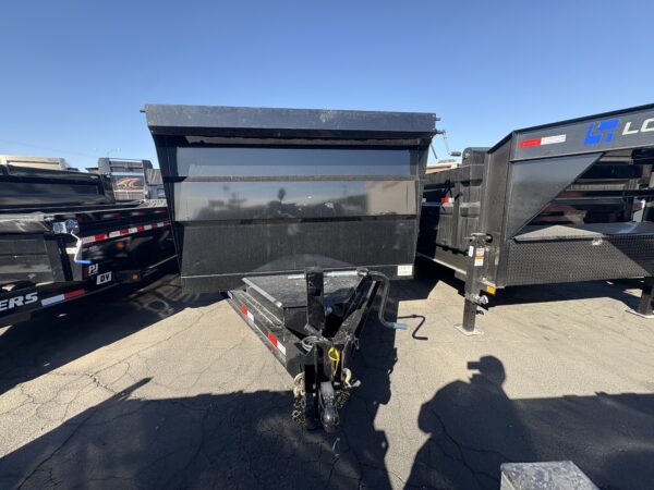 14x83 IronBull Tandem Axle Dump, 15K GVWR, 48" Sides, Solar Charger, 14 Ply Tires