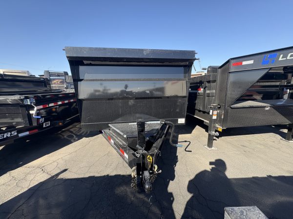 14x83 IronBull Tandem Axle Dump, 15K GVWR, 48" Sides, Solar Charger