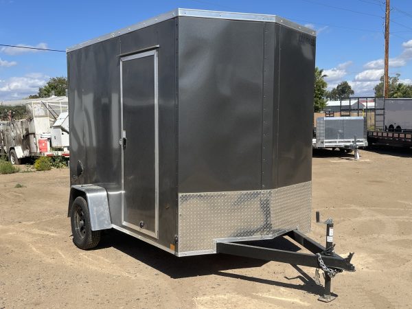 10x6 Indigo DLX, 3K GVWR, 6" Extra Height, Ramp Door