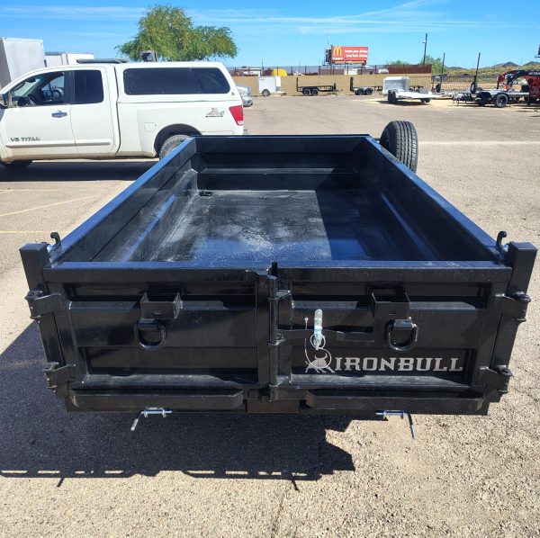 10X60 Ironbull Tandem Axle Dump, 10K GVWR, 18" Sides