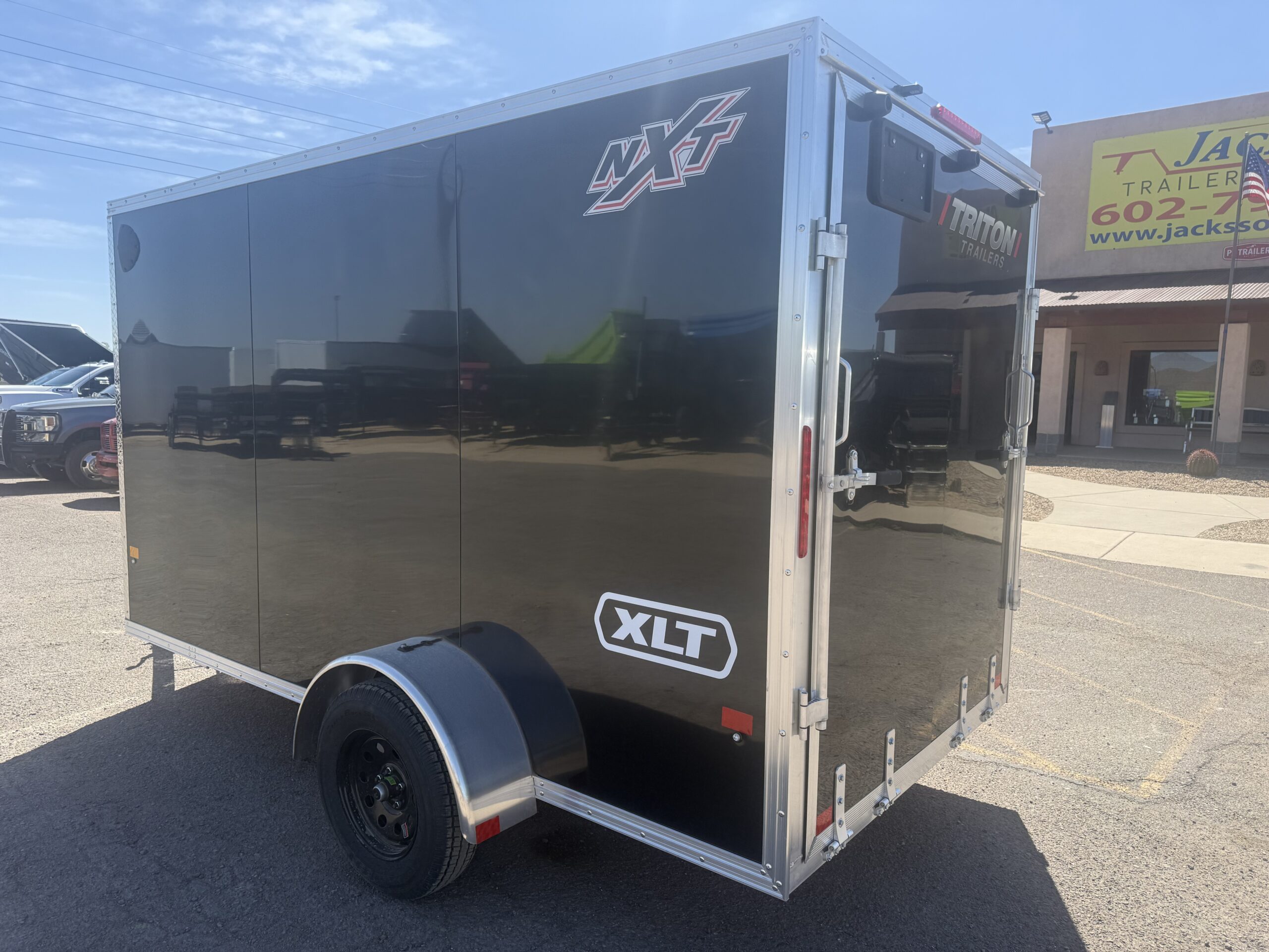 12x6 All Aluminum NXT Enclosed, 3K GVWR, Limited Edition, Ramp Door - Image 6