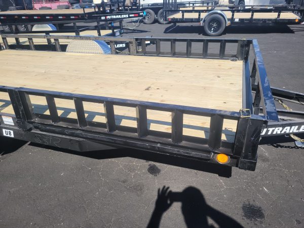 14x77 Single Axle, 3K GVWR, Channel Utility, ATV Ramps