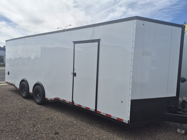 24x8.5 Jasper SE Car Hauler, 14K GVWR, Spread Axles, Ramp Door