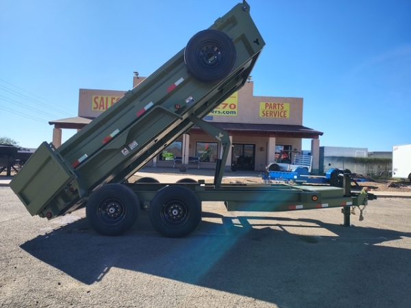 14x83 IronBull Tandem Axle Dump, 15K GVWR, 24" Sides