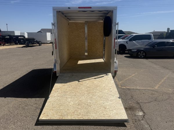 10x6 All Aluminum XLT-P2 Enclosed, 3K GVWR, Limited Edition, Ramp Door