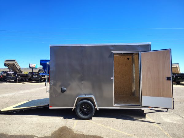 12x7 Indigo DLX, 3.5K GVWR, Ramp Door