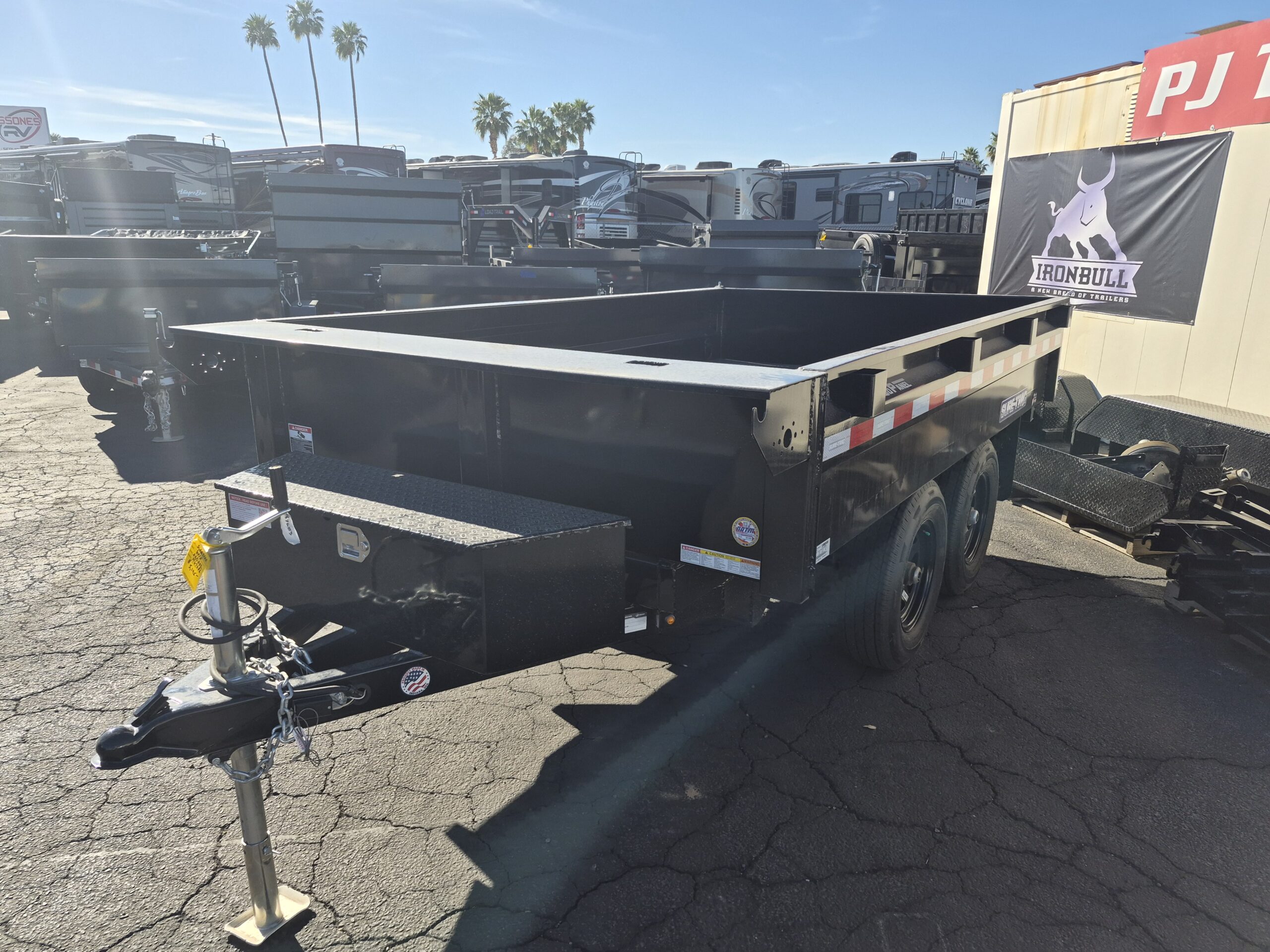 10x6 SD Deckover Dump, 7K GVWR - Image 3