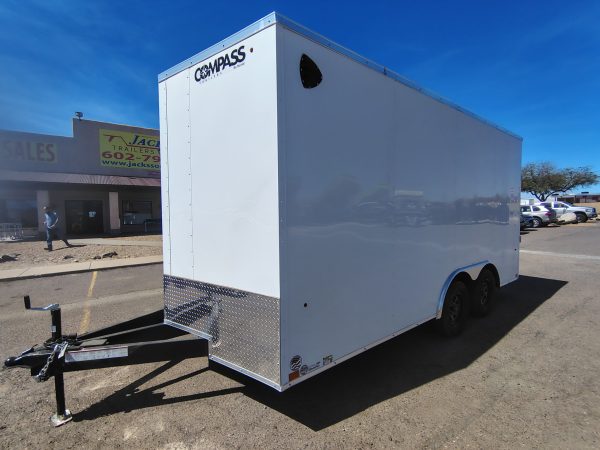 16x8.5 Indigo DLX, 7K GVWR, Ramp Door