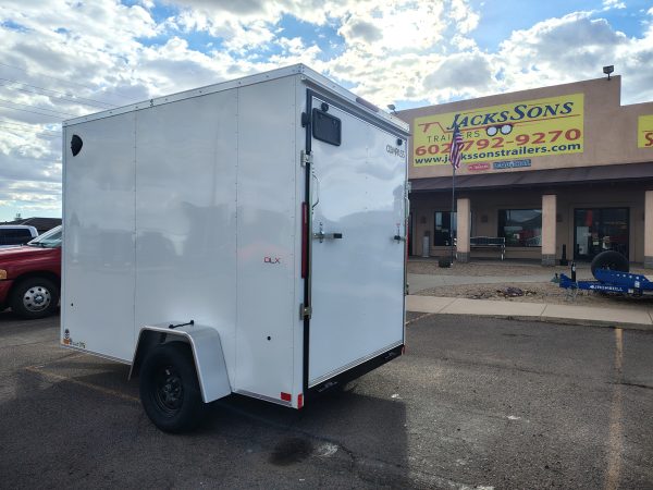 10x6 Indigo DLX, 3K GVWR, 6" Extra Height, Ramp Door