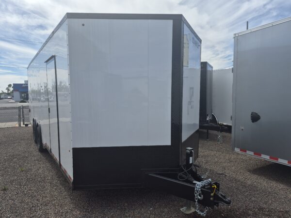 24x8.5 Jasper SE Car Hauler, 14K GVWR, Spread Axles, Ramp Door