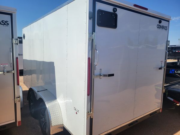14x7 Indigo DLX, 7K GVWR, Car Hauler, Ramp Door