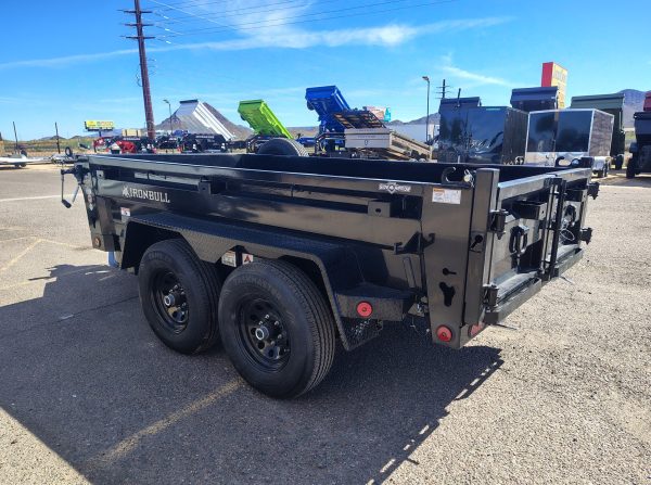 10X60 Ironbull Tandem Axle Dump, 10K GVWR, 18" Sides