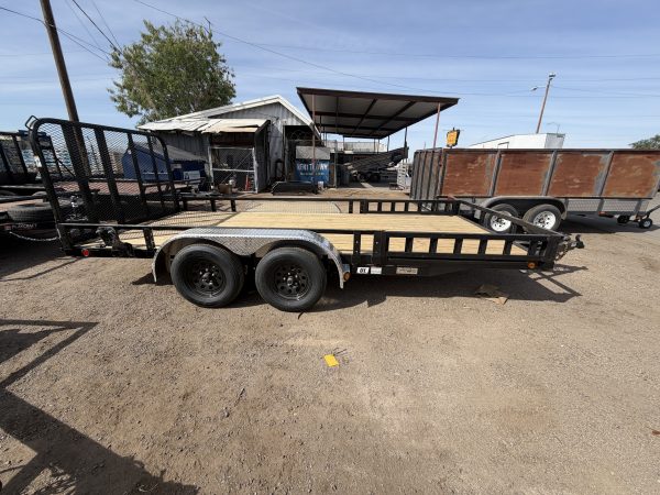 16x83 Tandem Axle, 7K GVWR, Channel Utility, ATV Ramps (NO BRAKES)