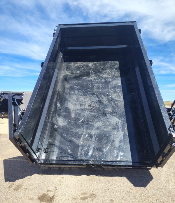 12x83 IronBull Tandem Axle Dump, 14K GVWR, 36" Sides, Solar Charger